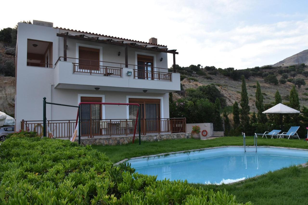 Triopetra Luxury Villas Fournou Lago Luaran gambar