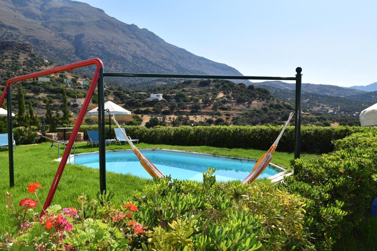 Triopetra Luxury Villas Fournou Lago Luaran gambar