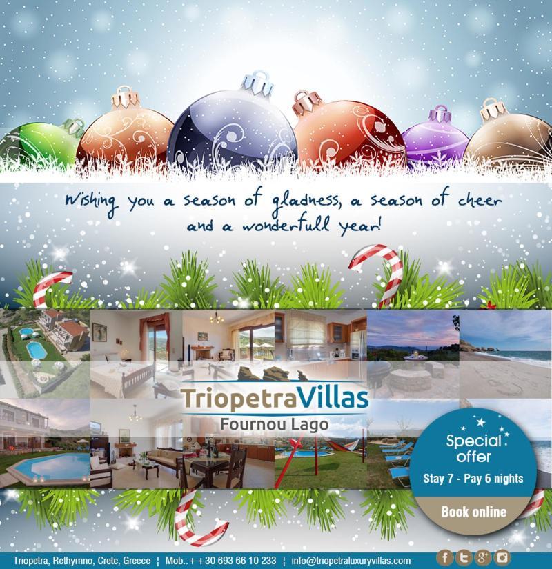 Triopetra Luxury Villas Fournou Lago Luaran gambar