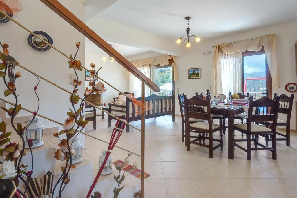 Triopetra Luxury Villas Fournou Lago Bilik gambar