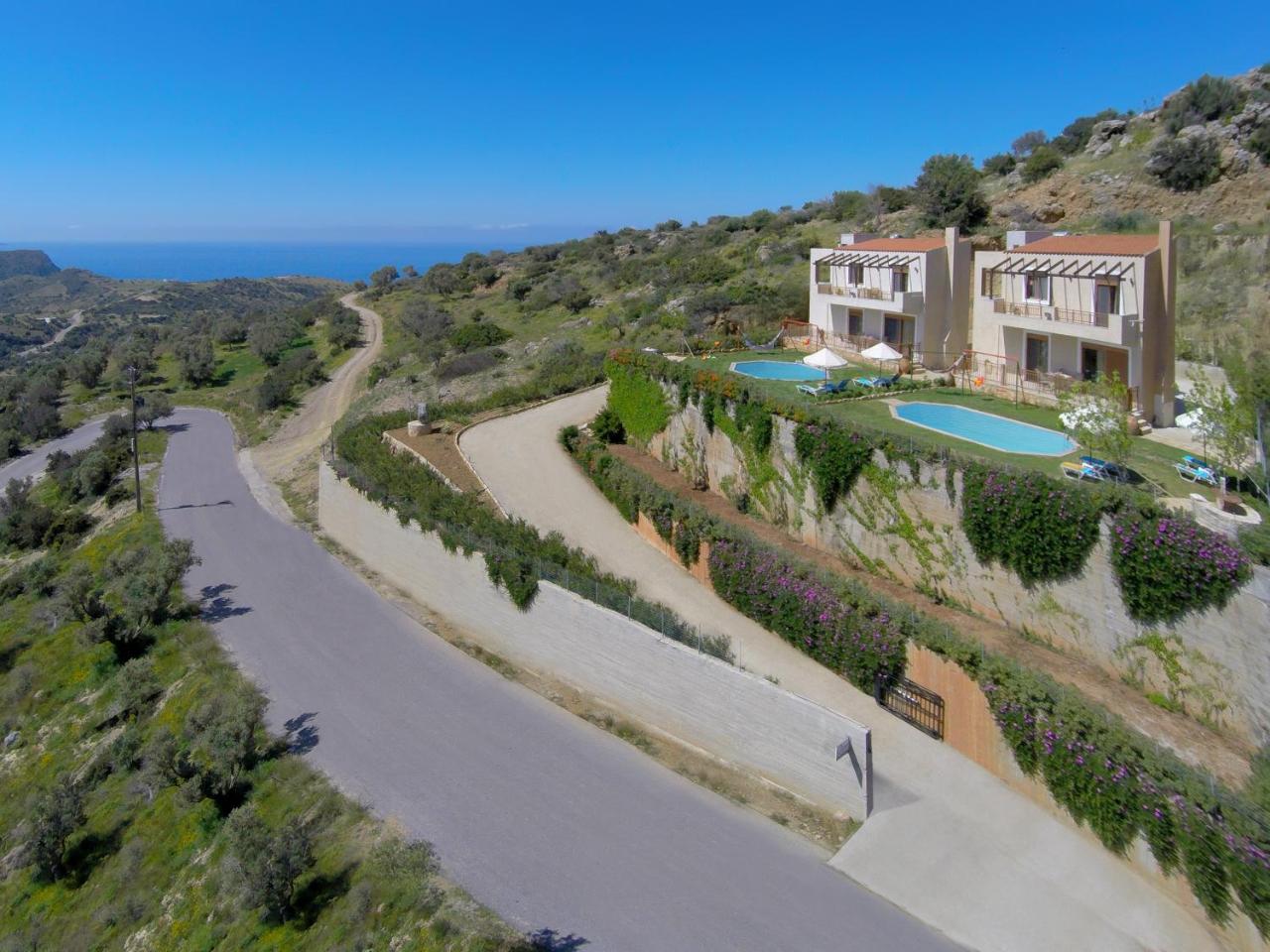 Triopetra Luxury Villas Fournou Lago Luaran gambar