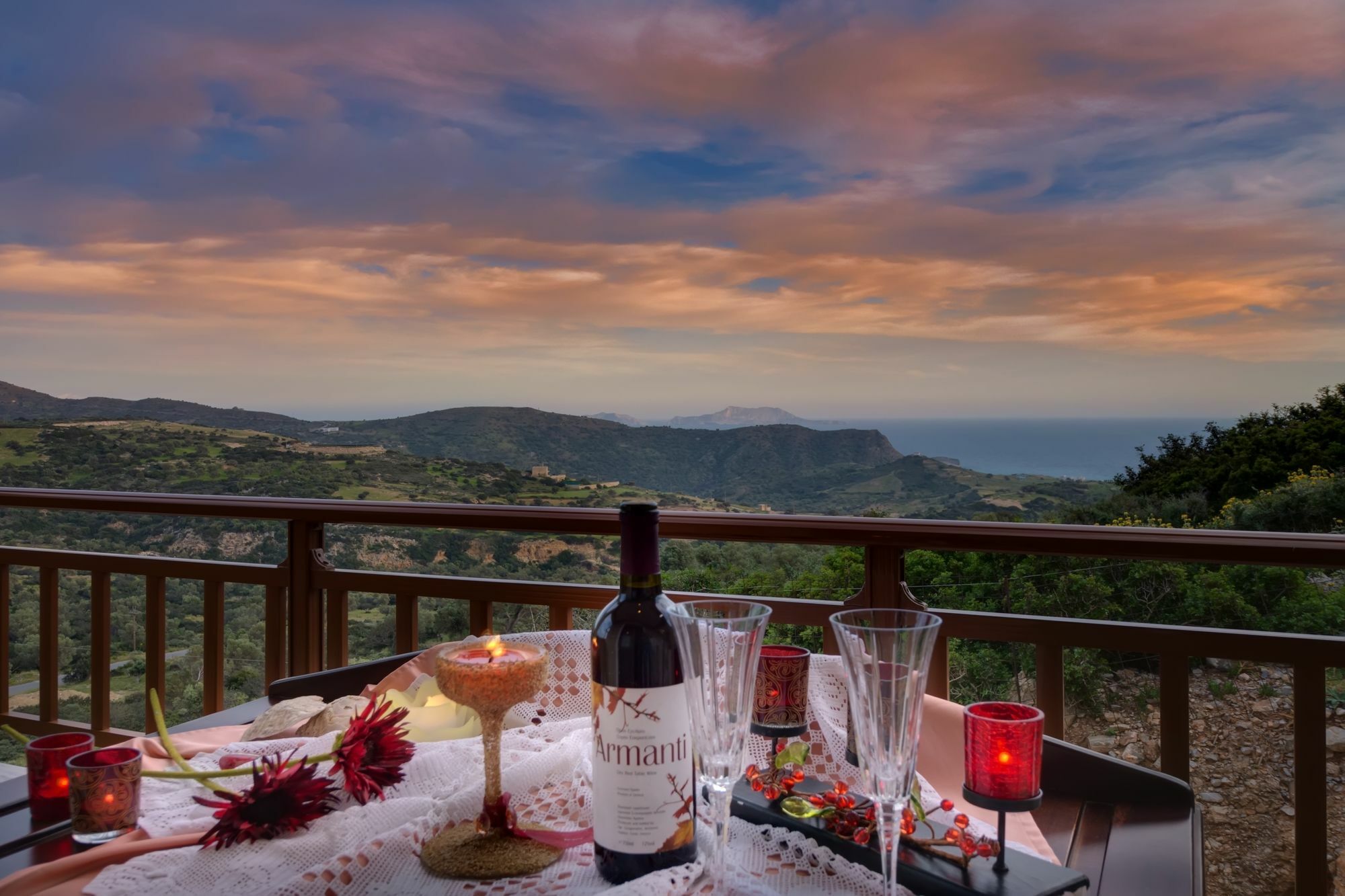 Triopetra Luxury Villas Fournou Lago Luaran gambar